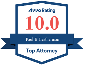 Avvo Rating 10.0 | Paul B Heatherman | Top Attorney